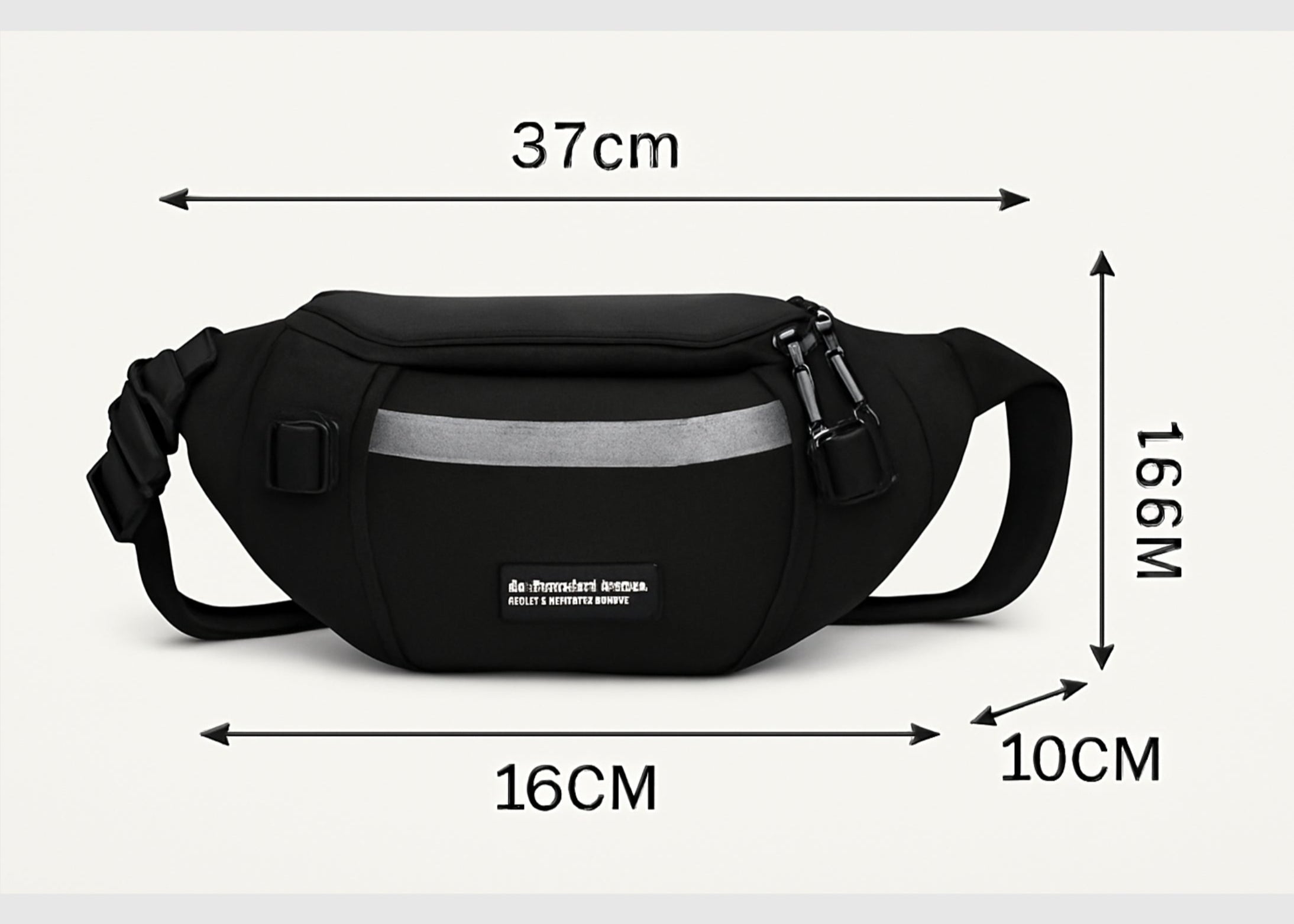 Urban Explorer Crossbody Waist Bag