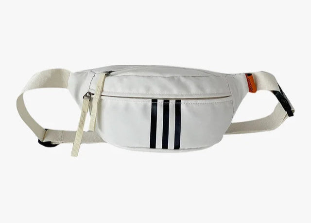 MetroStripe Crossbody Bag