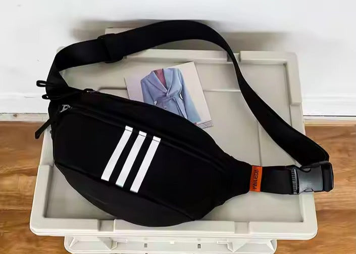 MetroStripe Crossbody Bag