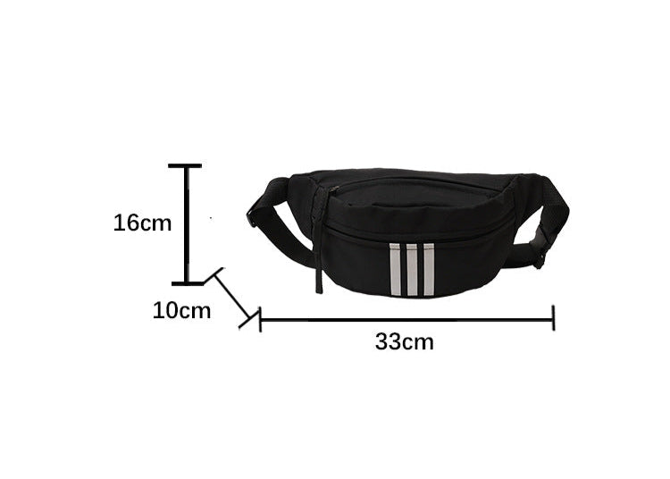 MetroStripe Crossbody Bag